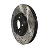 DS-One | Coated Slotted Drilled Disc Brake Rotor - Front - Fusion / MKZ Hybrid 2013-2020 DS-One Brake Rotors