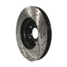 DS-One | Coated Slotted Drilled Disc Brake Rotor - Front - Fusion / MKZ Hybrid 2013-2020 DS-One Brake Rotors
