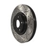 DS-One | Coated Slotted Drilled Disc Brake Rotor - Front - Fusion / MKZ 2.0L / 3.7L 2013-2020