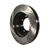 DS-One | Coated Slotted Drilled Disc Brake Rotor - Front - F-250 / F-350 2013-2022 DS-One Brake Rotors