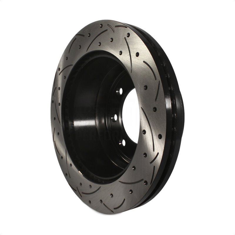 DS-One | Coated Slotted Drilled Disc Brake Rotor - Rear - F-250 / F-350 2013-2022 DS-One Brake Rotors