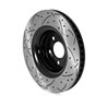 DS-One | Coated Slotted Drilled Disc Brake Rotor - Front - Mustang 2.3T / 5.0L 2015-2020