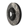 DS-One | Coated Slotted Drilled Disc Brake Rotor - Front - Edge / Continental 2015-2022 DS-One Brake Rotors