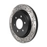DS-One | Coated Slotted Drilled Disc Brake Rotor - Rear - Expedition / F-150 / Navigator 2018-2021