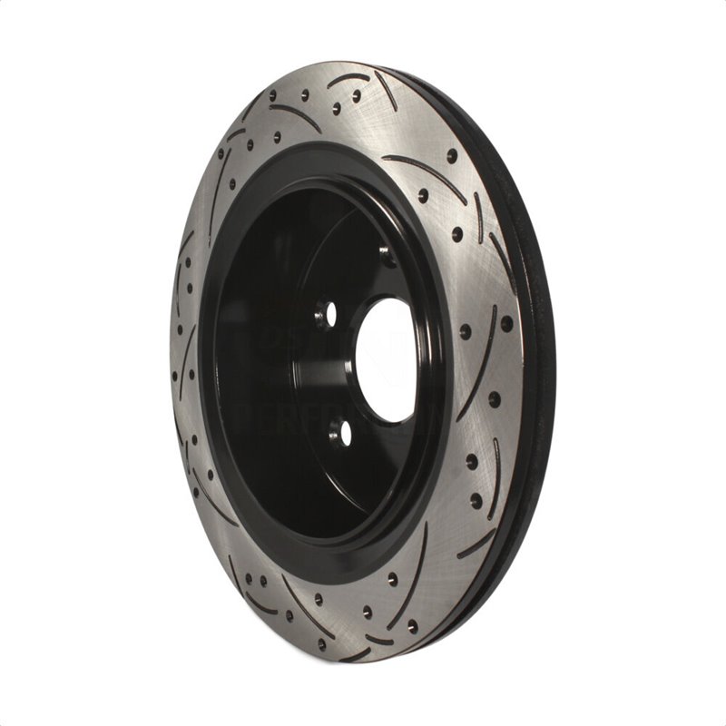 DS-One | Coated Slotted Drilled Disc Brake Rotor - Rear - Aspen / Durango / Ram 2002-2021 DS-One Brake Rotors