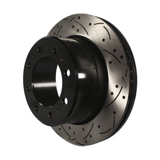 DS-One | Coated Slotted Drilled Disc Brake Rotor - Rear - Ram 1500 / 2500 / 3500 2009-2022