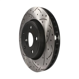 DS-One | Coated Slotted Drilled Disc Brake Rotor - Front - Durango / Grand Cherokee 2011-2020 DS-One Brake Rotors