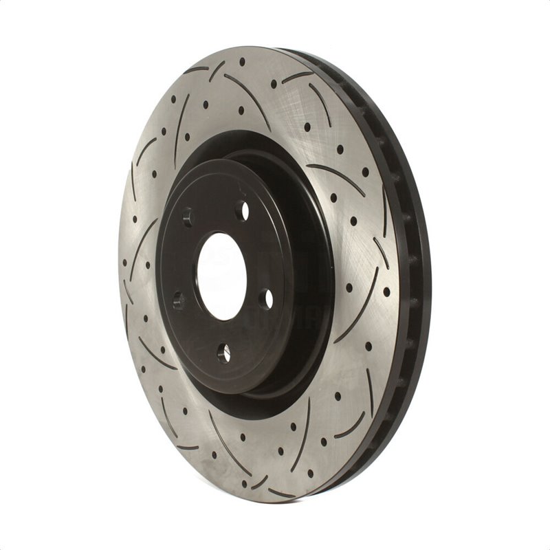 DS-One | Coated Slotted Drilled Disc Brake Rotor - Front - Durango / Grand Cherokee 2012-2020 DS-One Brake Rotors