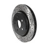 DS-One | Coated Slotted Drilled Disc Brake Rotor - Rear - Durango / Grand Cherokee 2012-2021 DS-One Brake Rotors
