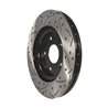 DS-One | Coated Slotted Drilled Disc Brake Rotor - Front - Chrysler / Dodge / Volkswagen 2012-2023