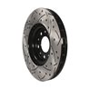 DS-One | Coated Slotted Drilled Disc Brake Rotor - Front - Chrysler / Dodge / Fiat / Jeep 2013-2022