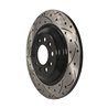 DS-One | Coated Slotted Drilled Disc Brake Rotor - Rear - Cherokee 2.0T / 2.4L / 3.2L 2014-2021