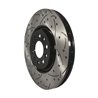 DS-One | Coated Slotted Drilled Disc Brake Rotor - Front - 200 / Cherokee 2014-2021
