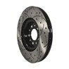 DS-One | Coated Slotted Drilled Disc Brake Rotor - Front - 200 / Cherokee 2014-2021