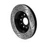 DS-One | Coated Slotted Drilled Disc Brake Rotor - Front - Gladiator / Wrangler (JL) 2018-2022