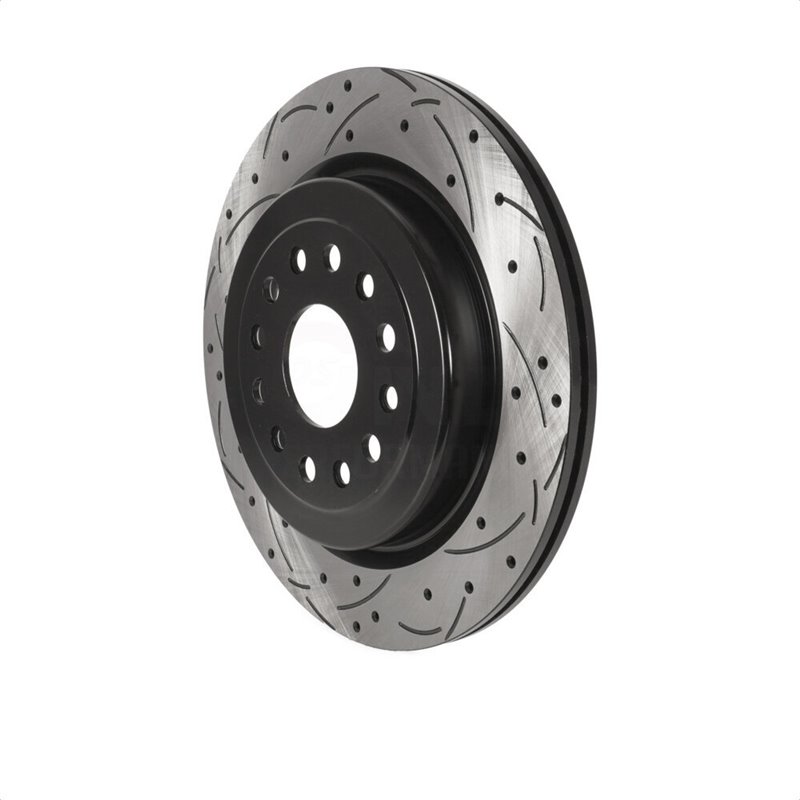 DS-One | Coated Slotted Drilled Disc Brake Rotor - Rear - Ram 1500 3.0L / 3.6L / 5.7L 2019-2022 DS-One Brake Rotors