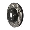DS-One | Coated Slotted Drilled Disc Brake Rotor - Front - Saab / Scion / Subaru 1998-2016