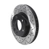 DS-One | Coated Slotted Drilled Disc Brake Rotor - Front Right - Cayenne / Touareg 2003-2017 DS-One Brake Rotors