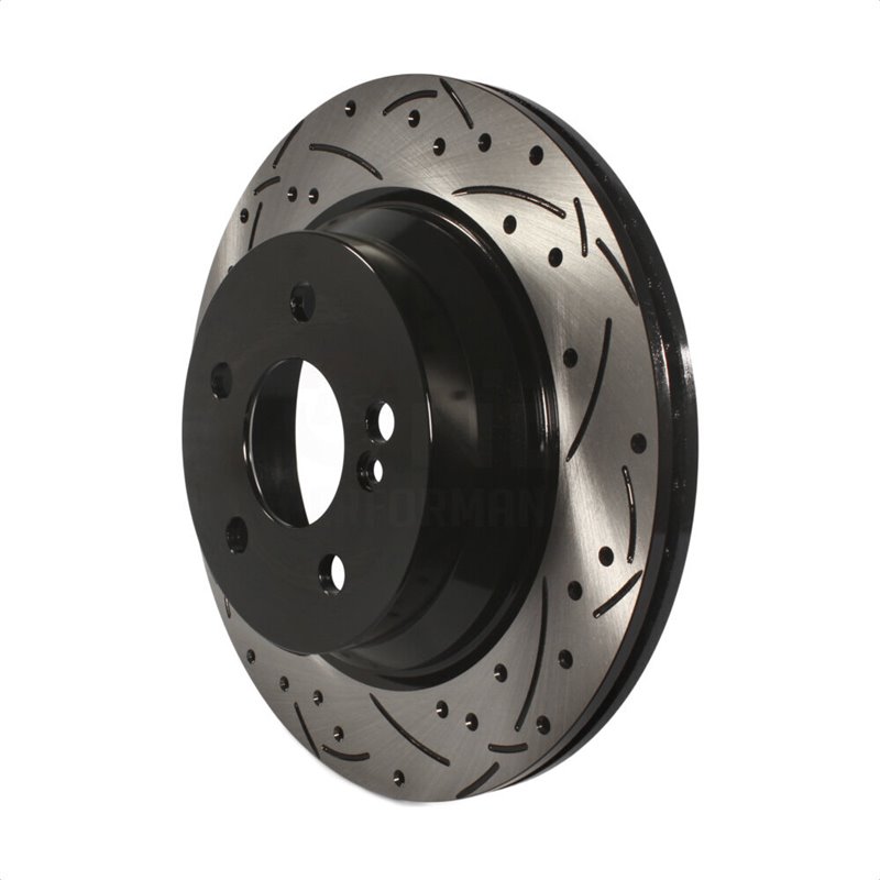 DS-One | Coated Slotted Drilled Disc Brake Rotor - Rear - Mercedes-Benz 2003-2017 DS-One Brake Rotors