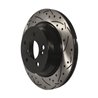 DS-One | Coated Slotted Drilled Disc Brake Rotor - Rear - Mercedes-Benz 2003-2017 DS-One Brake Rotors