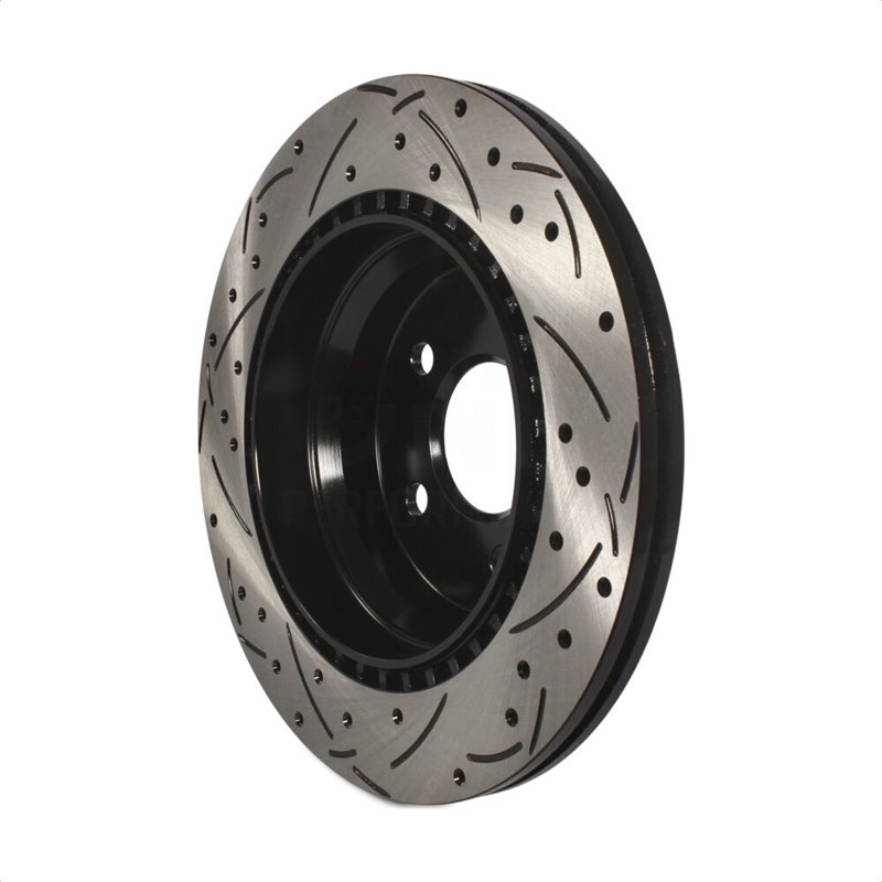 DS-One | Coated Slotted Drilled Disc Brake Rotor - Rear - Mercedes-Benz 2003-2017 DS-One Brake Rotors