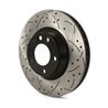 DS-One | Coated Slotted Drilled Disc Brake Rotor - Front Right - Q7 / 911 / Cayenne / Touareg 2003-2015