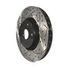 DS-One | Coated Slotted Drilled Disc Brake Rotor - Front - WRX / WRX STi 2.5T 2005-2017