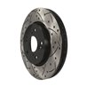 DS-One | Coated Slotted Drilled Disc Brake Rotor - Front - RDX / Accord Crosstour / Crosstour / CR-V 2007-2016