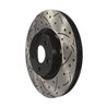 DS-One | Coated Slotted Drilled Disc Brake Rotor - Front - Ford / Lincoln / Volvo 2004-2019