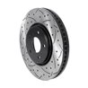 DS-One | Coated Slotted Drilled Disc Brake Rotor - Front - FX35 / FX37 / FX45 / QX70 2005-2014 DS-One Brake Rotors