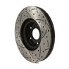 DS-One | Coated Slotted Drilled Disc Brake Rotor - Front - G35 / G37 / Q60 3.5L / 3.7L 2007-2015 DS-One Brake Rotors