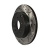 DS-One | Coated Slotted Drilled Disc Brake Rotor - Rear - CX-9 3.5L / 3.7L 2007-2015