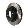 DS-One | Coated Slotted Drilled Disc Brake Rotor - Front - LX570 / Sequoia / Tundra 2007-2022