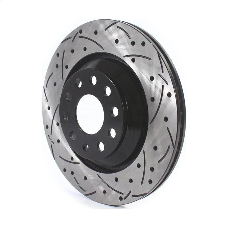 DS-One | Coated Slotted & Drilled Disc Brake Rotor - Rear - Audi / Volkswagen 2006-2024 DS-One Brake Rotors