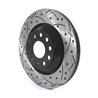 DS-One | Coated Slotted & Drilled Disc Brake Rotor - Rear - Audi / Volkswagen 2006-2024 DS-One Brake Rotors