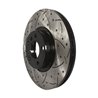 DS-One | Coated Slotted Drilled Disc Brake Rotor - Front - X5 / X6 xDrive35i 2007-2018 DS-One Brake Rotors