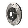 DS-One | Coated Slotted Drilled Disc Brake Rotor - Front - Vibe / xD / Corolla / Matrix 1.8L / 2.4L 2008-2019 DS-One Brake Ro...