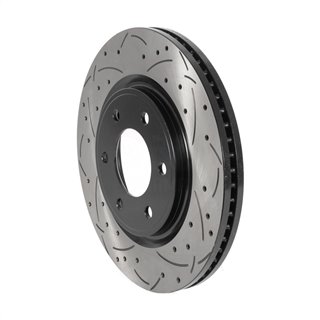 DS-One | Coated Slotted Drilled Disc Brake Rotor - Front - QX56 / QX80 / Armada / Titan 5.6L 2007-2023 DS-One Brake Rotors
