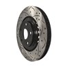 DS-One | Coated Slotted Drilled Disc Brake Rotor - Front - Lexus / Toyota 2008-2021