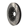 DS-One | Coated Slotted Drilled Disc Brake Rotor - Front - Lexus / Toyota 2008-2021