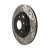 DS-One | Coated Slotted Drilled Disc Brake Rotor - Rear - Audi 2008-2022