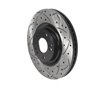 DS-One | Coated Slotted Drilled Disc Brake Rotor - Front - Genesis 3.8L / 4.6L 2009-2014 DS-One Brake Rotors