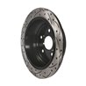 DS-One | Coated Slotted Drilled Disc Brake Rotor - Rear - RX350 / RX450h / Highlander / Sienna 2010-2020