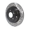 DS-One | Coated Slotted Drilled Disc Brake Rotor - Rear - Genesis Coupe 2.0T / 3.8L 2010-2016