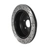 DS-One | Coated Slotted Drilled Disc Brake Rotor - Rear - Scion / Subaru / Toyota 2010-2023 DS-One Brake Rotors