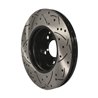 DS-One | Coated Slotted Drilled Disc Brake Rotor - Front - C230 / C250 / C300 2008-2015 DS-One Brake Rotors