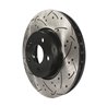 DS-One | Coated Slotted Drilled Disc Brake Rotor - Front - Mercedes-Benz 2008-2019 DS-One Brake Rotors
