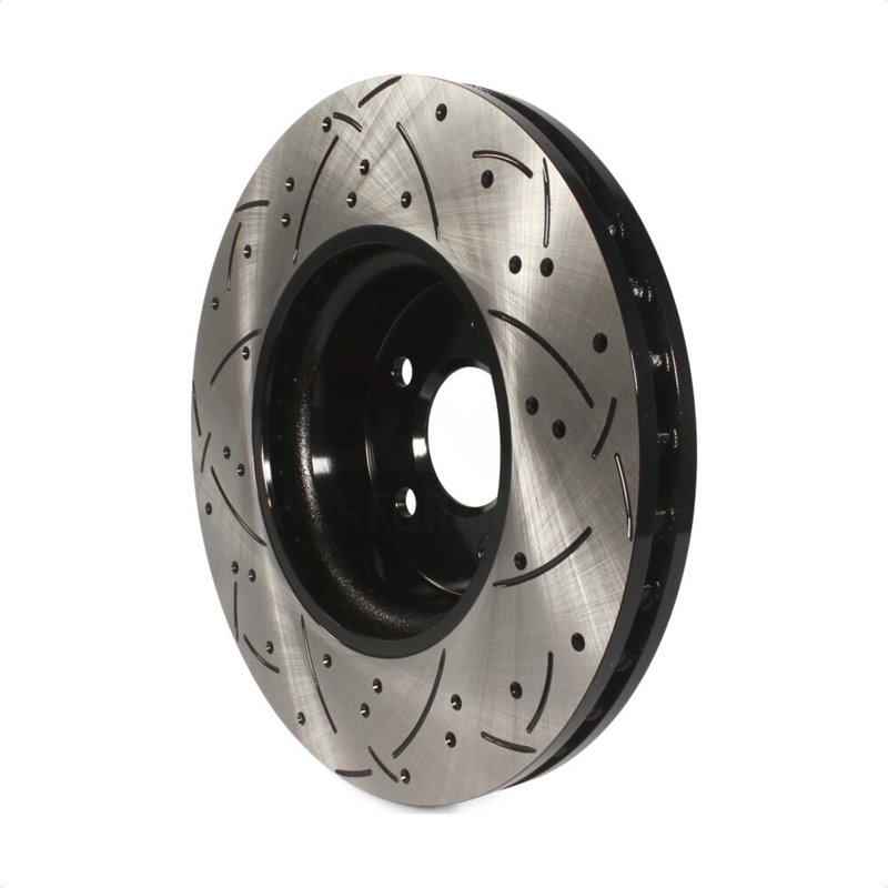 DS-One | Coated Slotted Drilled Disc Brake Rotor - Front - Mercedes-Benz 2008-2019 DS-One Brake Rotors