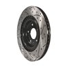 DS-One | Coated Slotted Drilled Disc Brake Rotor - Rear - Audi / Porsche 2011-2022