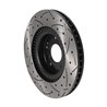 DS-One | Coated Slotted Drilled Disc Brake Rotor - Front - Hyundai / Kia 2011-2022